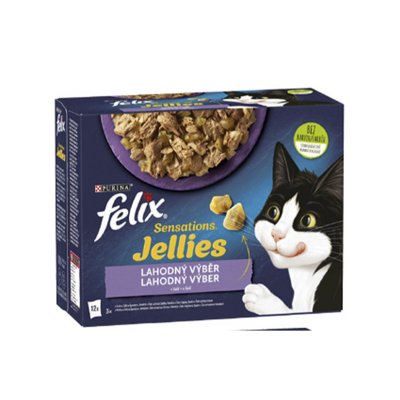 Felix Sensations výběr v želé 12x 85 g